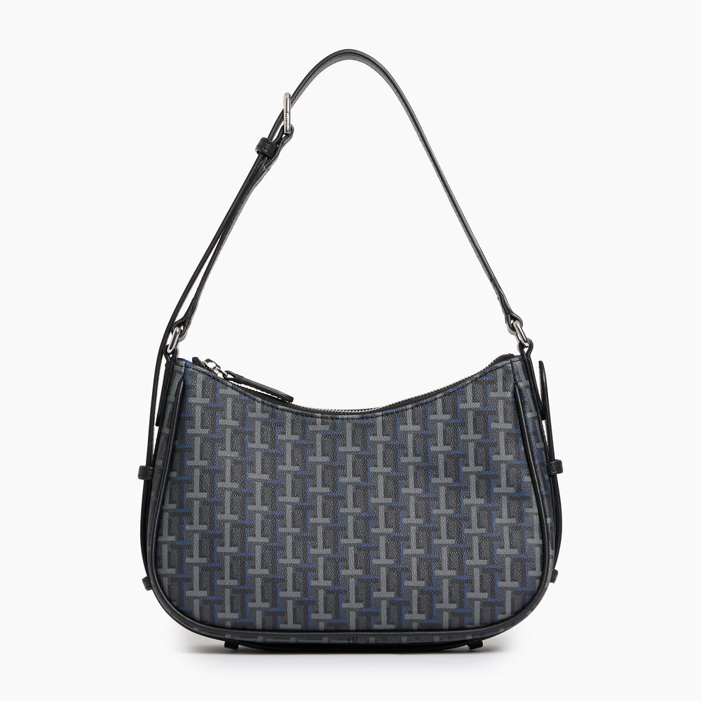 Camille small shoulder bag in monogram canvas