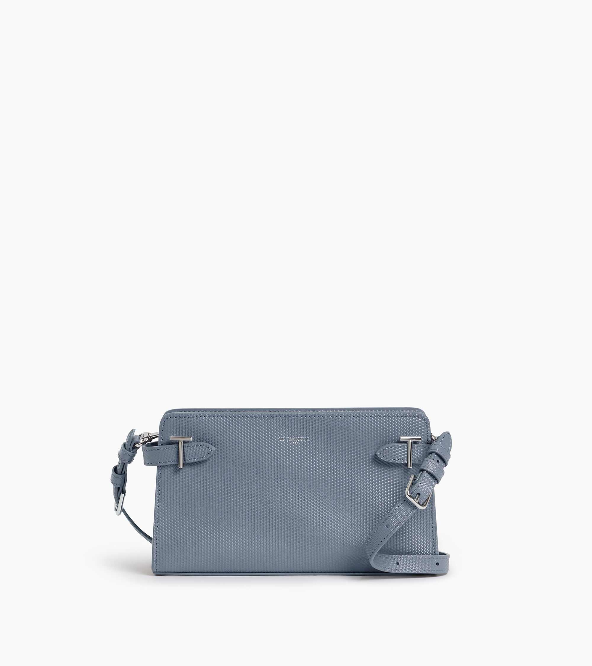 Emilie small shoulder bag in signature T leather