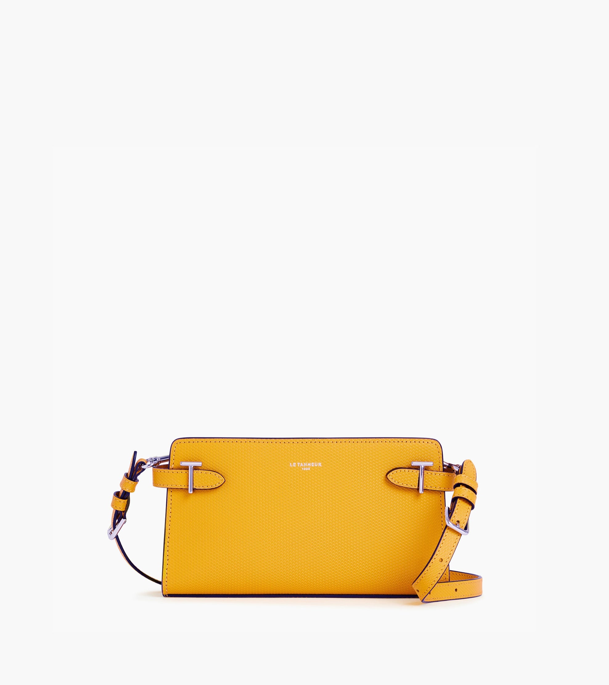 Small Emilie shoulder bag in T signature leather