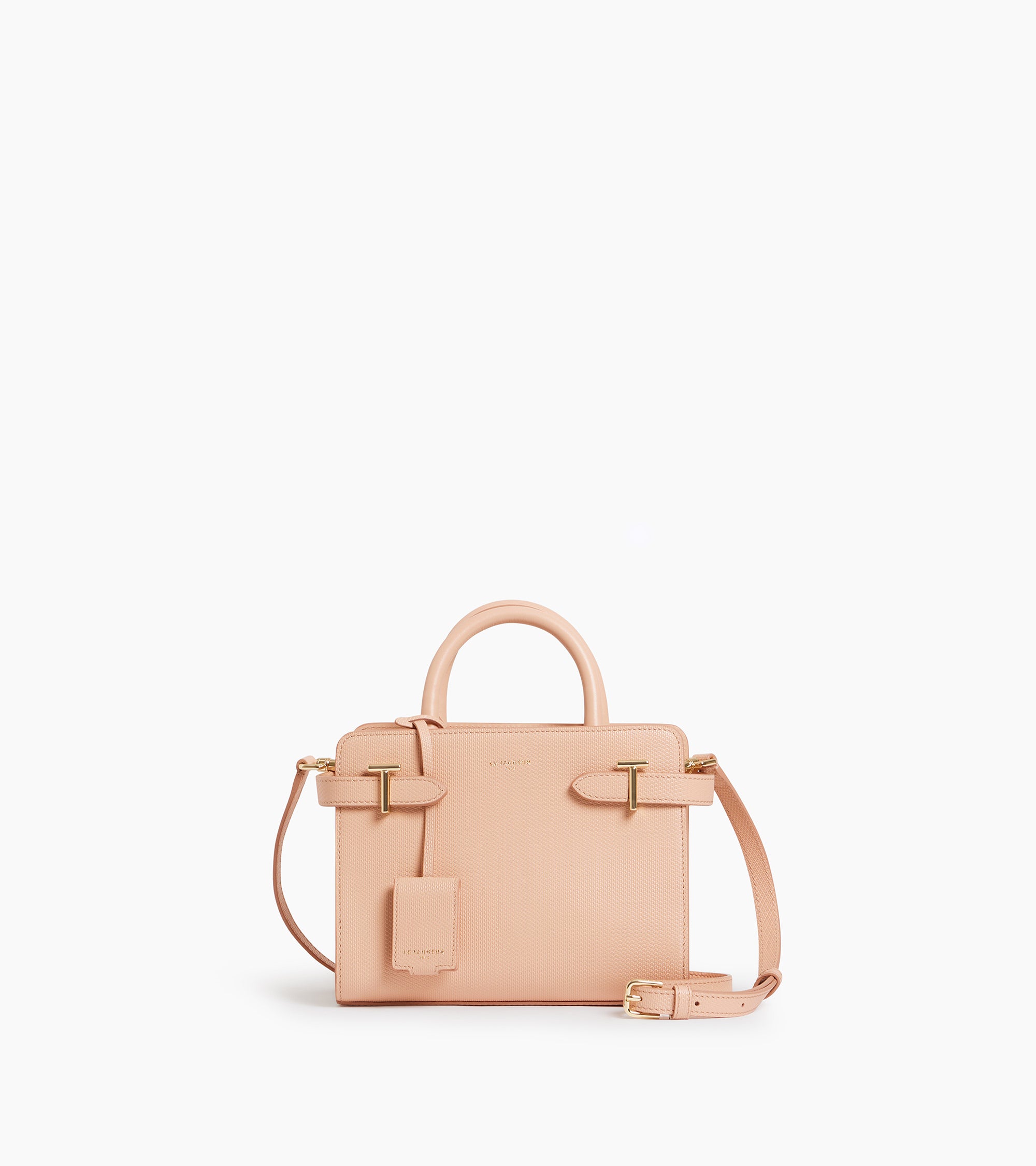 Emilie small handbag in signature T leather