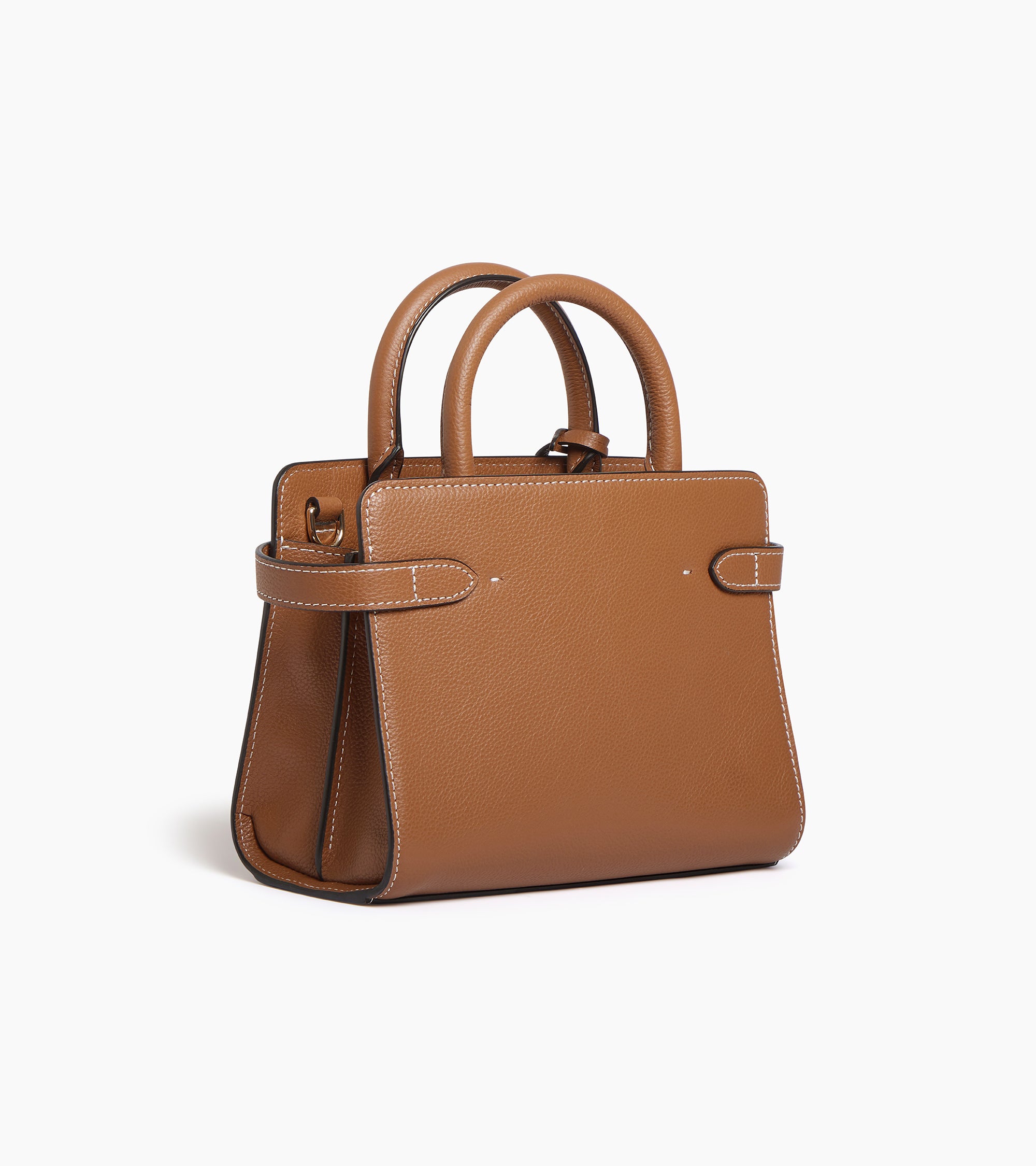 Emilie small handbag in pebbled leather