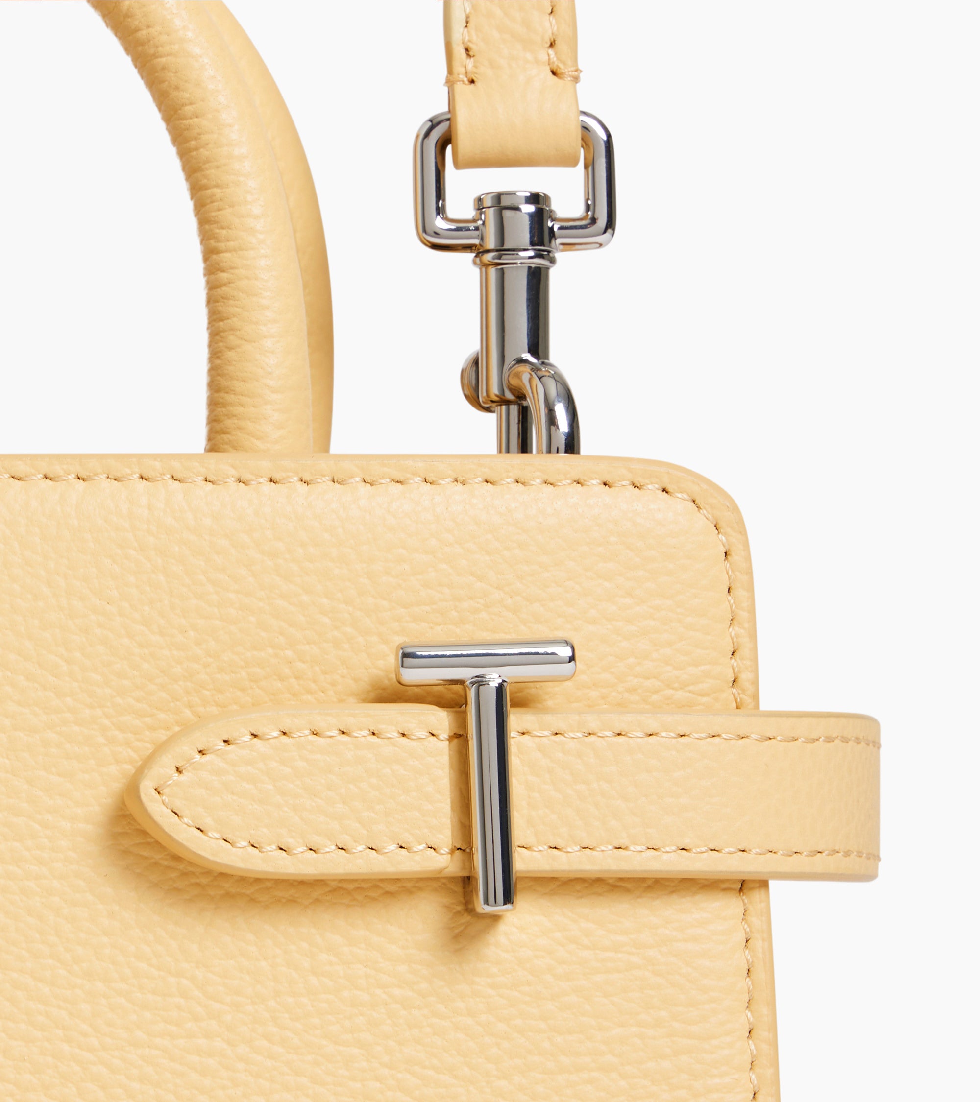 Emilie small handbag in grained leather