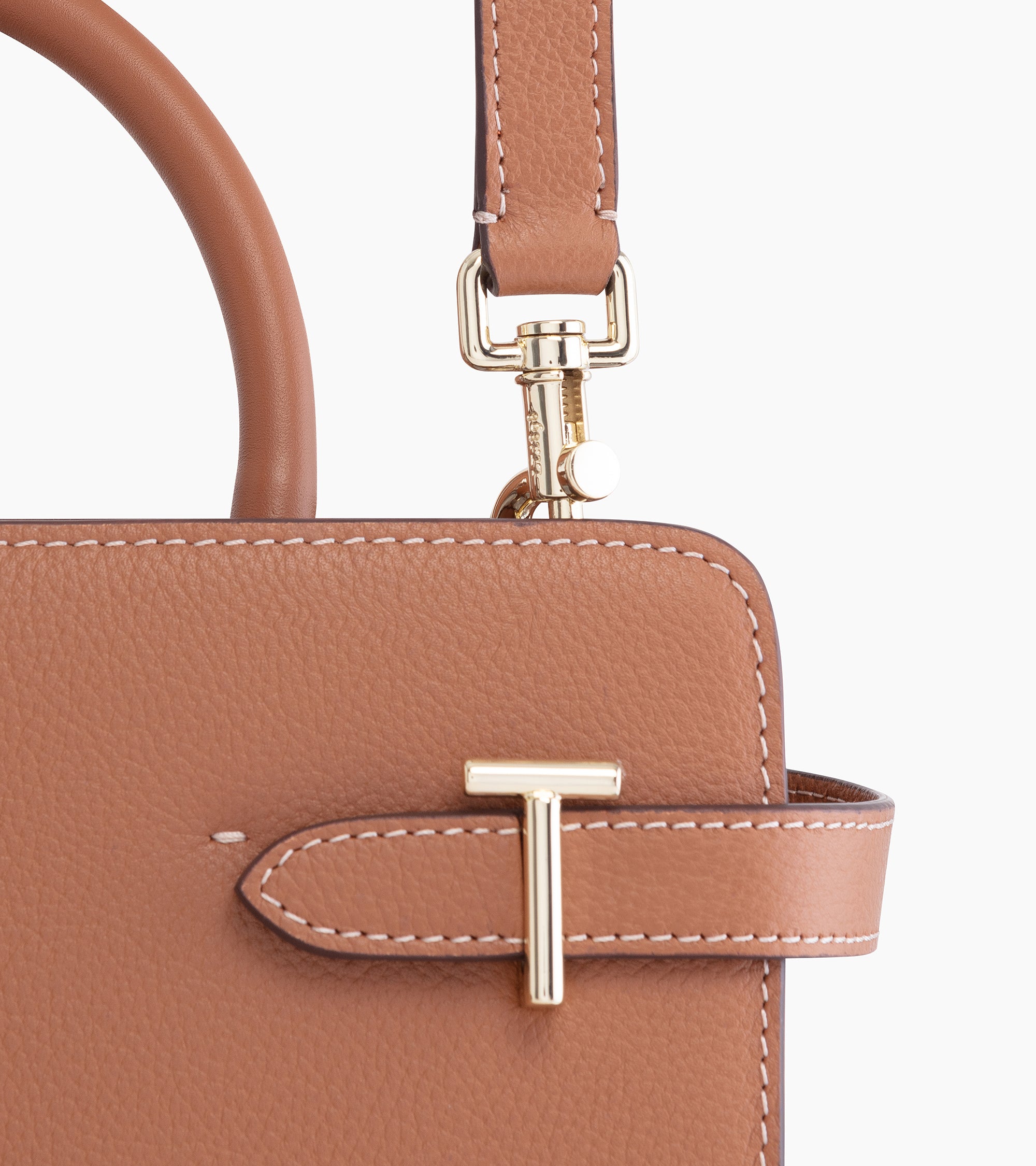 Emilie medium-sized handbag in grained leather