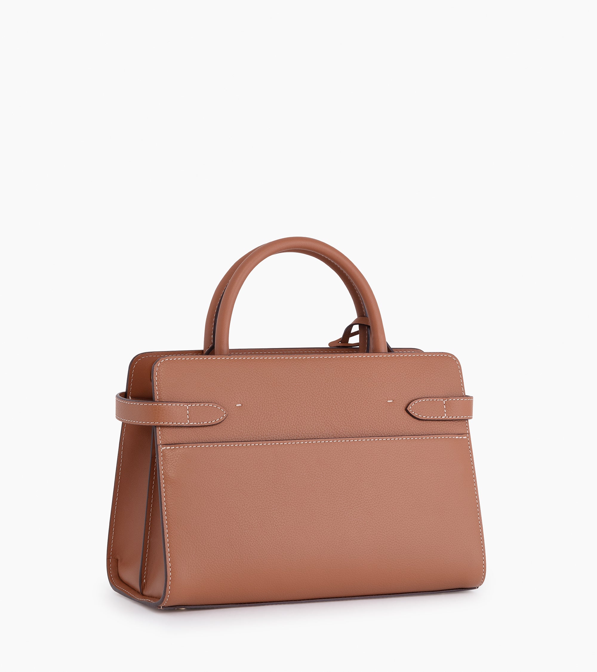 Emilie pebbled leather medium-sized handbag