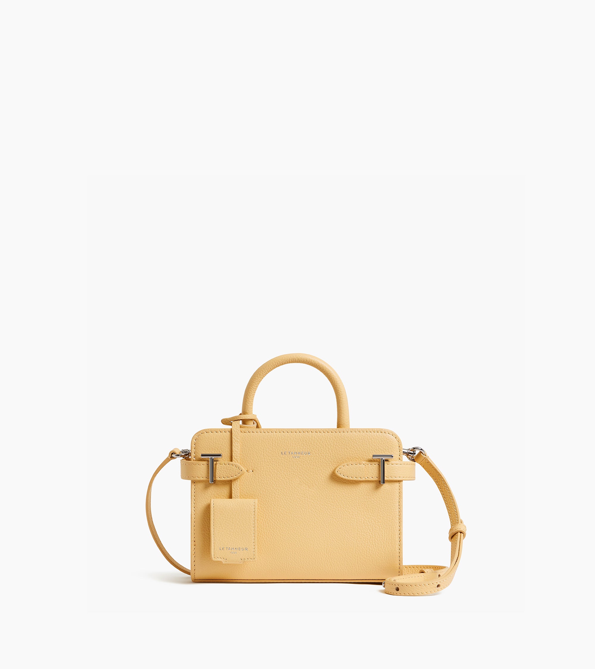 Emilie mini handbag in grained leather