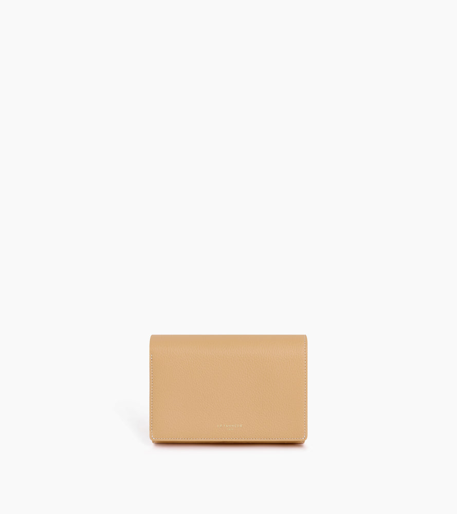 Emilie wallet in grained leather