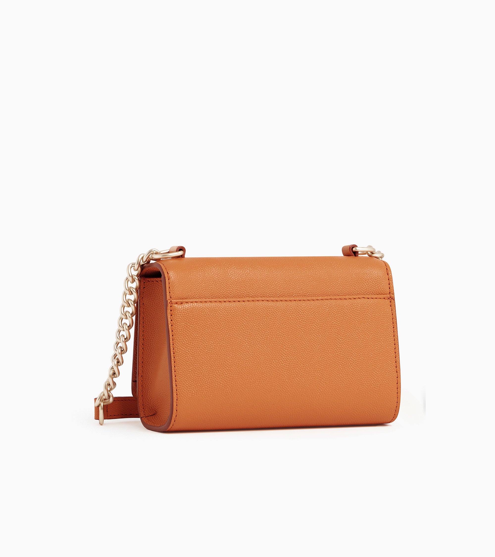 Eva mini crossbody bag in pebbled leather