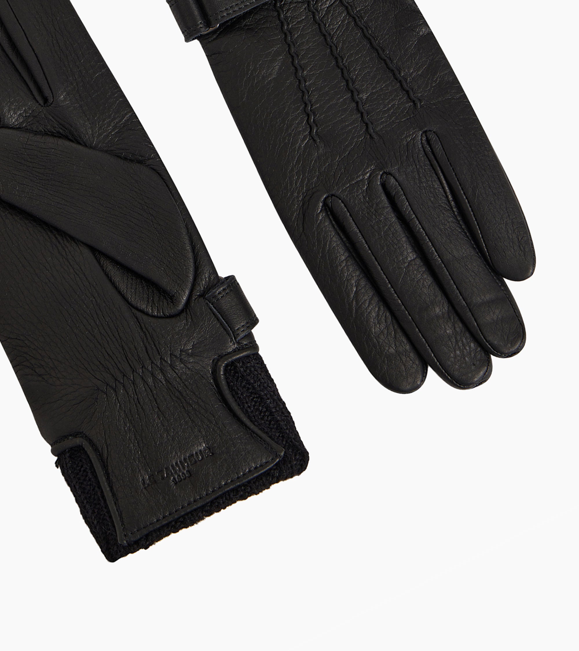 Casual lamb leather gloves