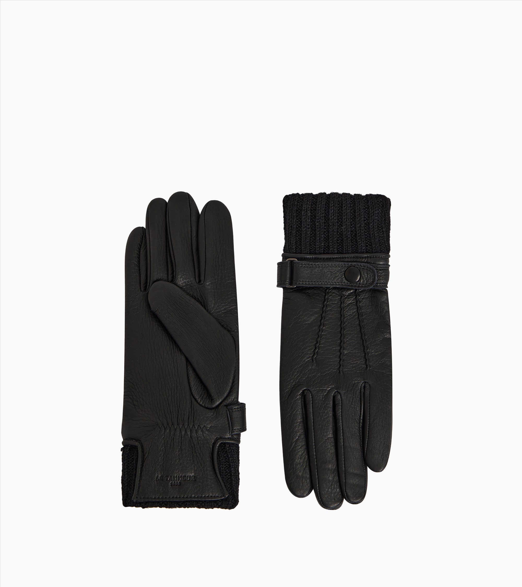 Casual lamb leather gloves