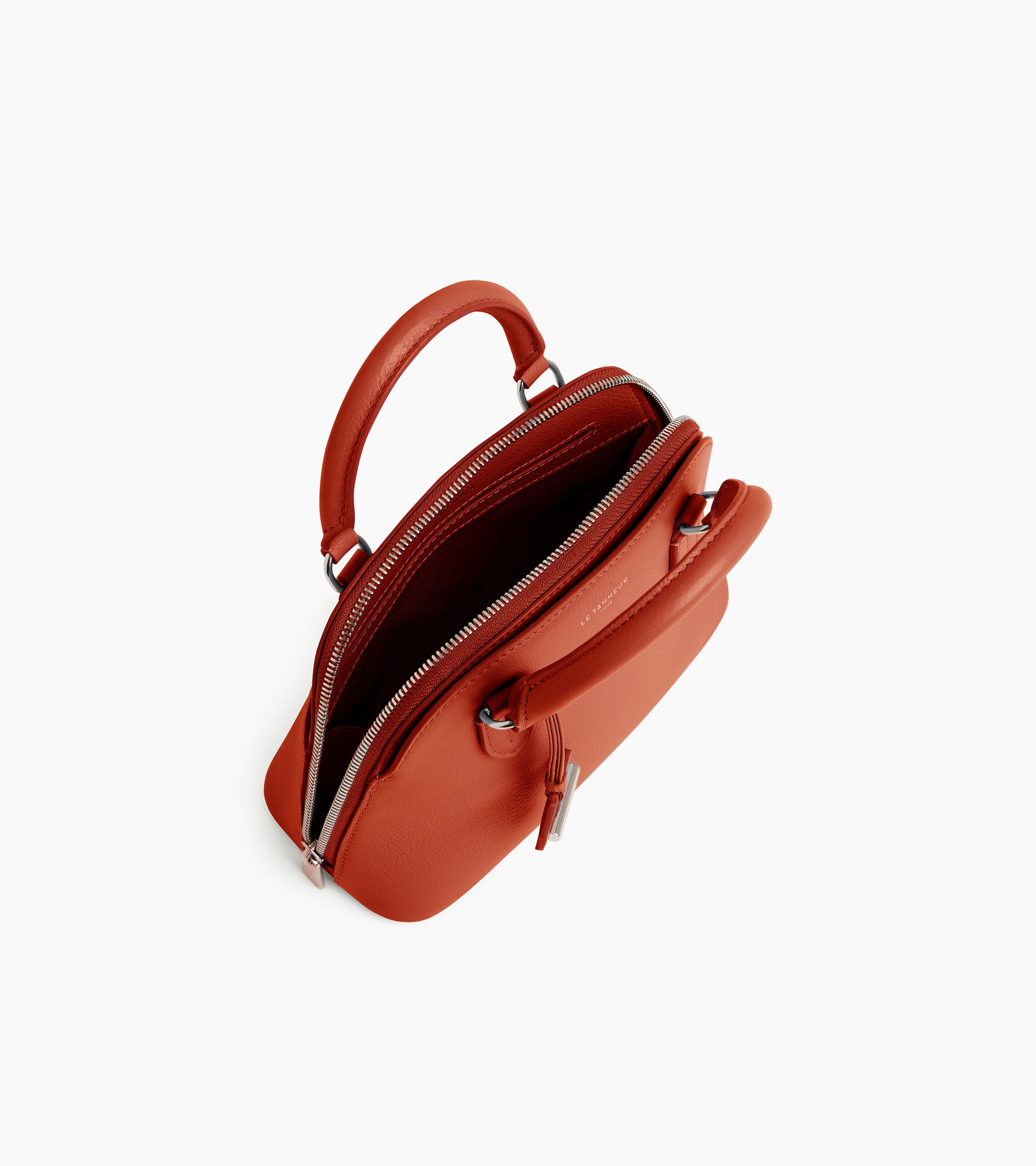 Small Gisèle handbag in grain leather