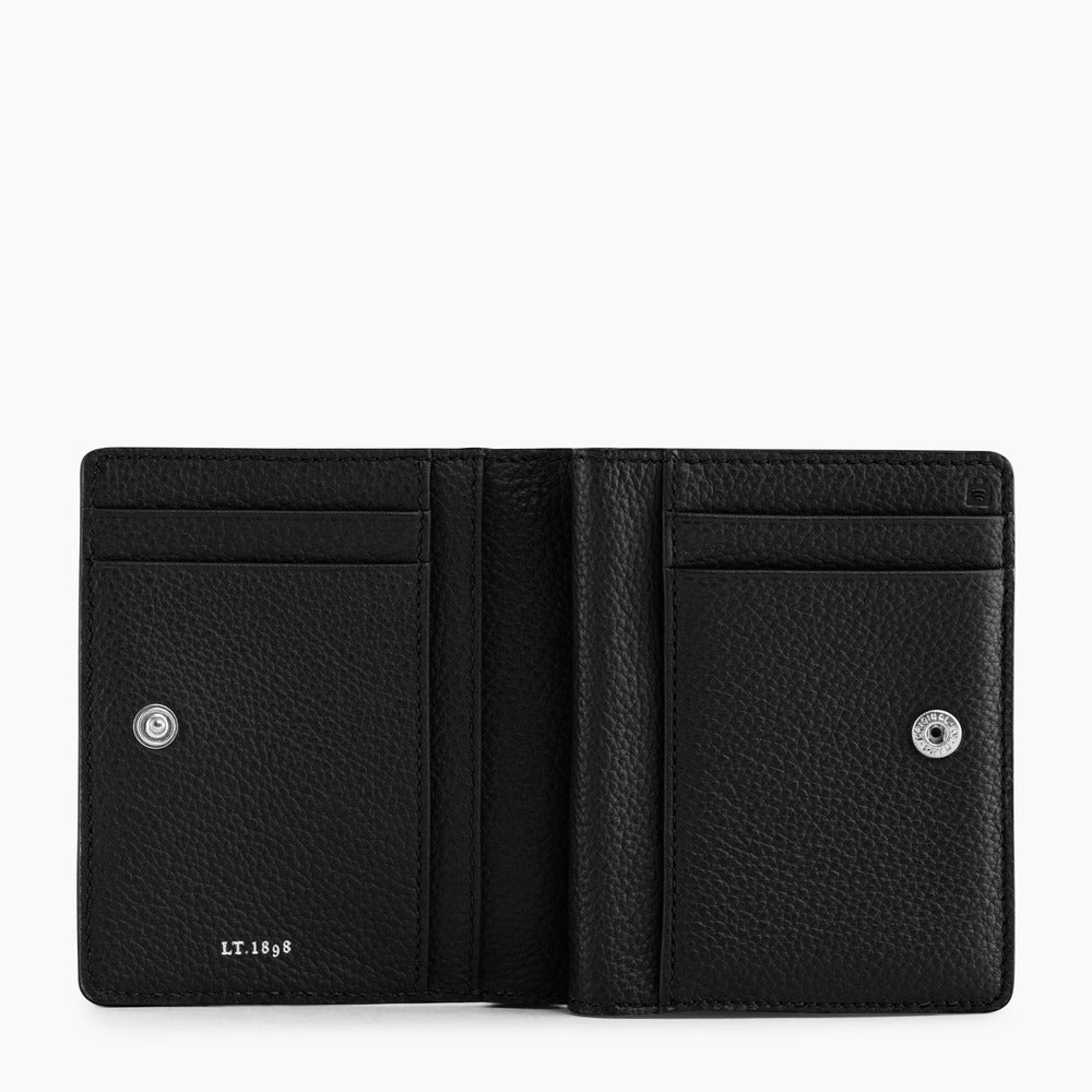 Gisèle grained leather small wallet