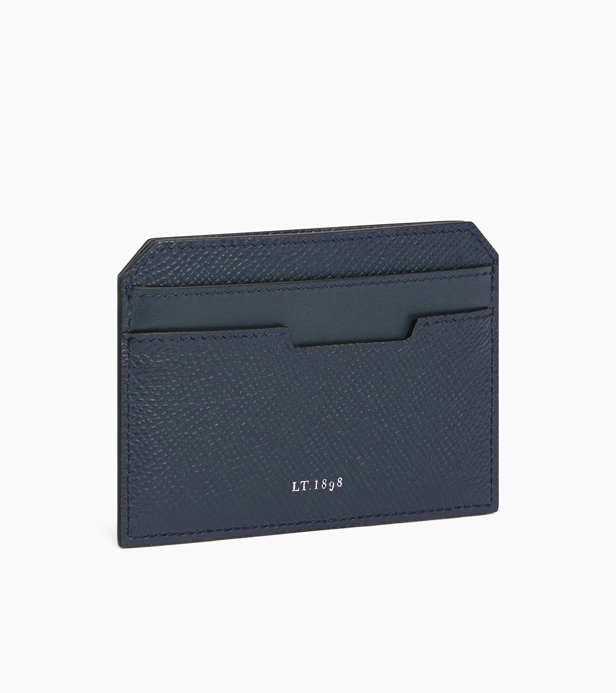 Porte cartes Gaston en cuir grain croisé