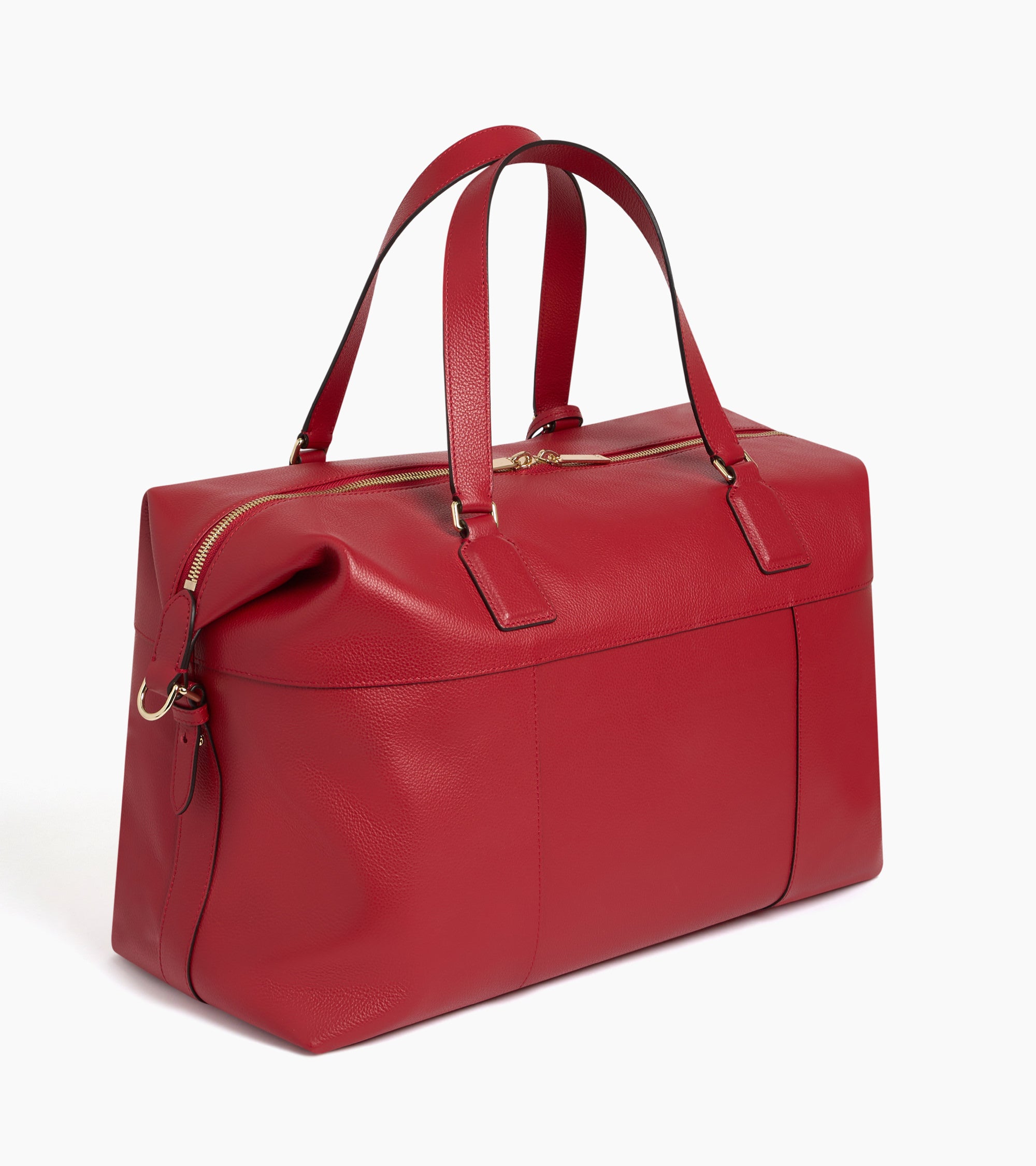 Inès de la Fressange 24-hour travel bag in grained leather