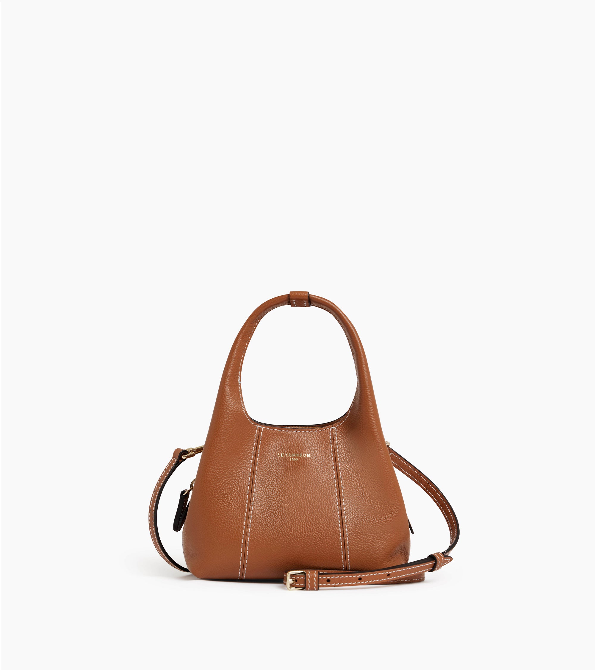 Juliette mini grained leather handbag