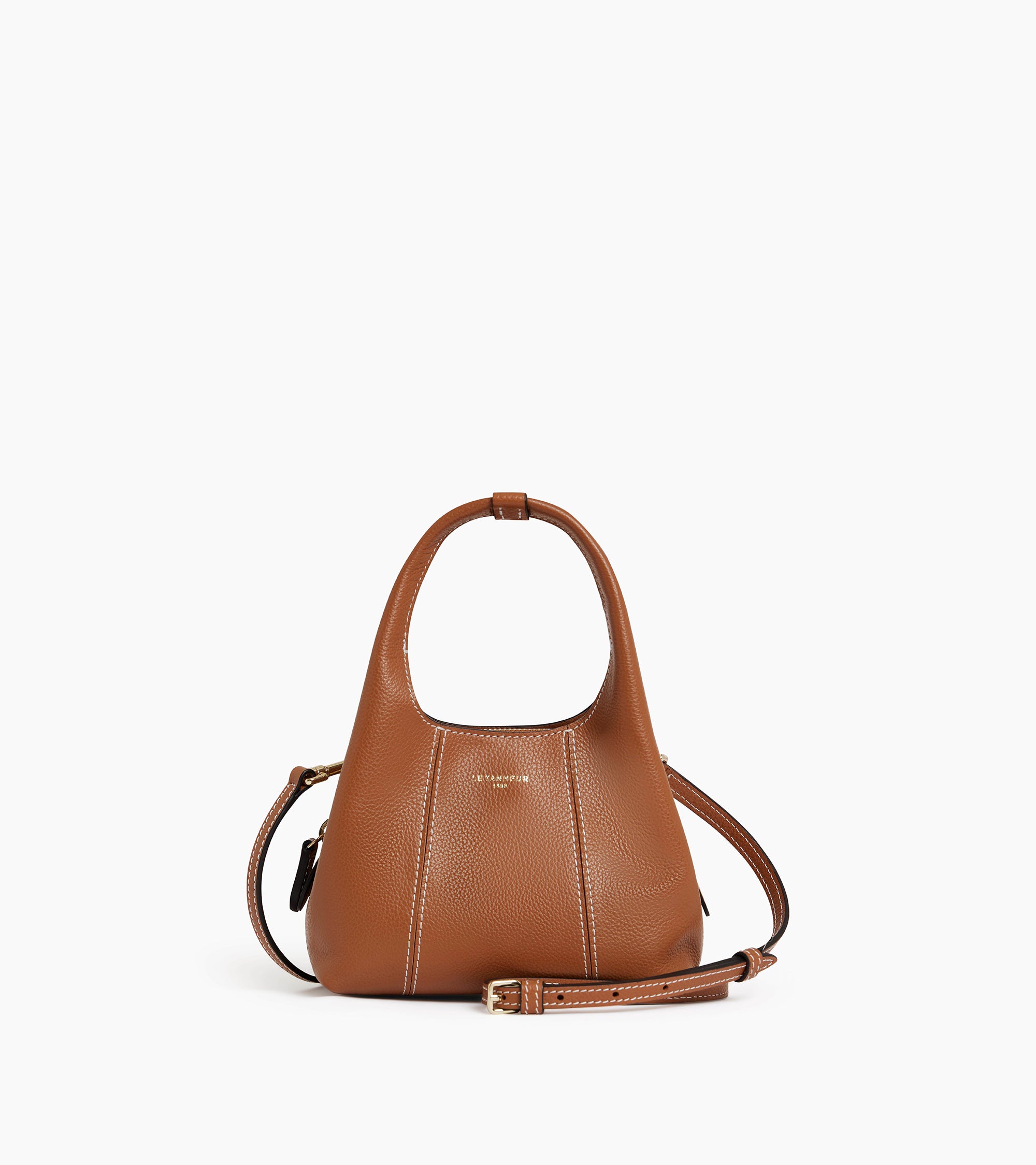 Juliette mini handbag in grained leather