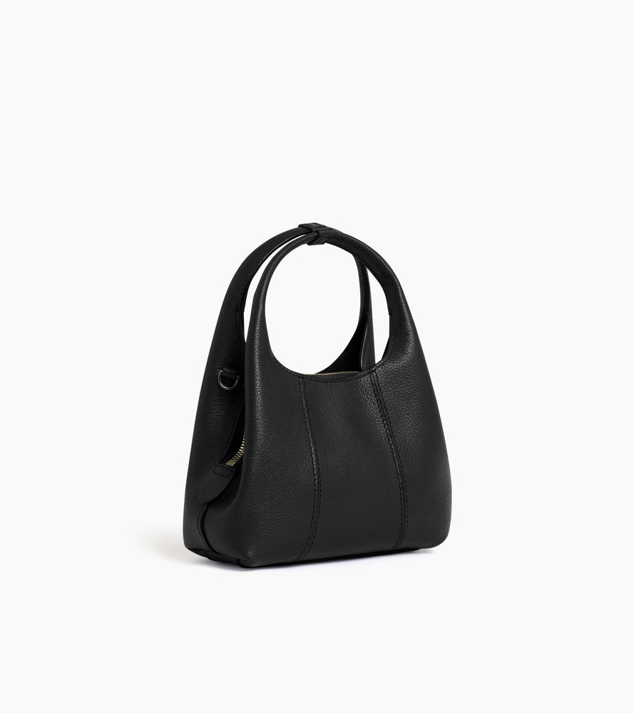 Juliette mini handbag in grained leather