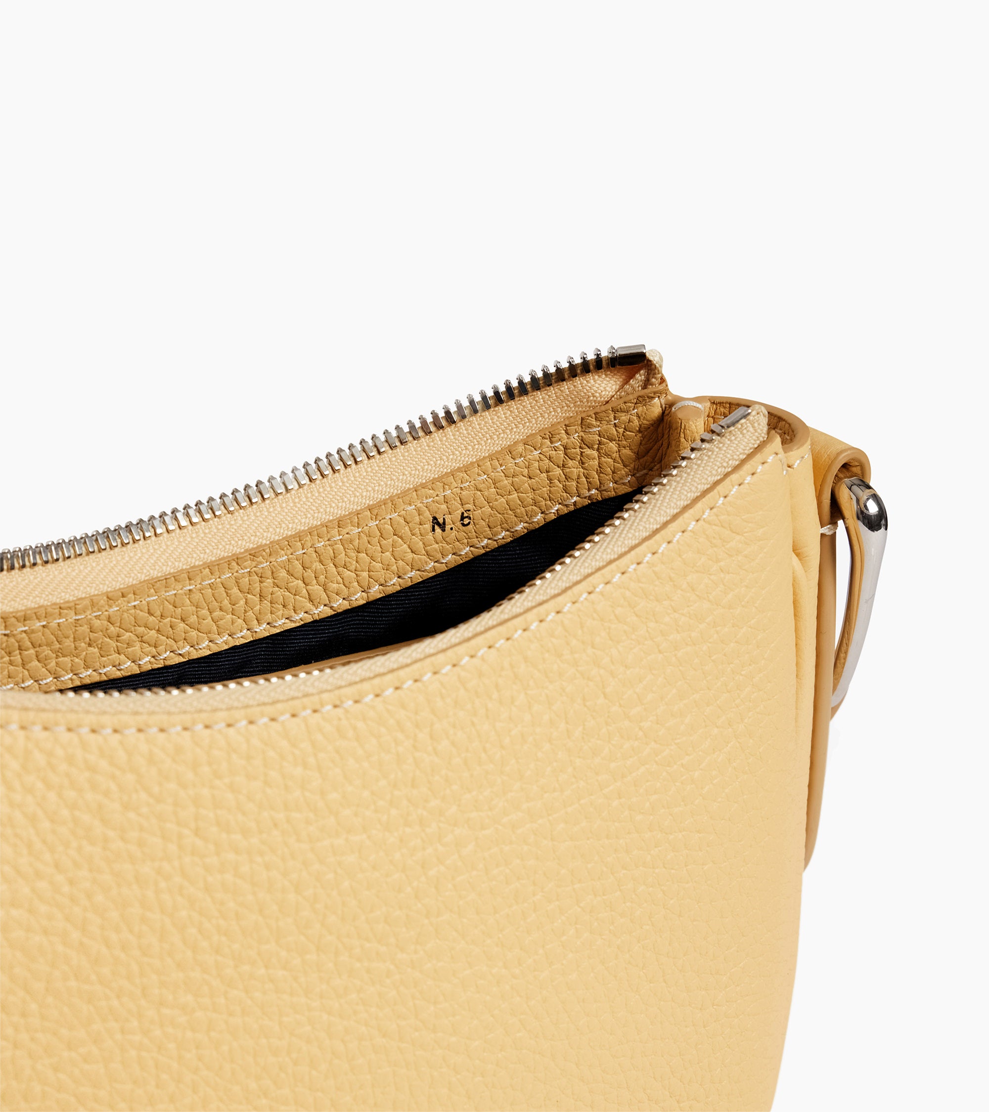 Madeleine small shoulder bag in grained leather