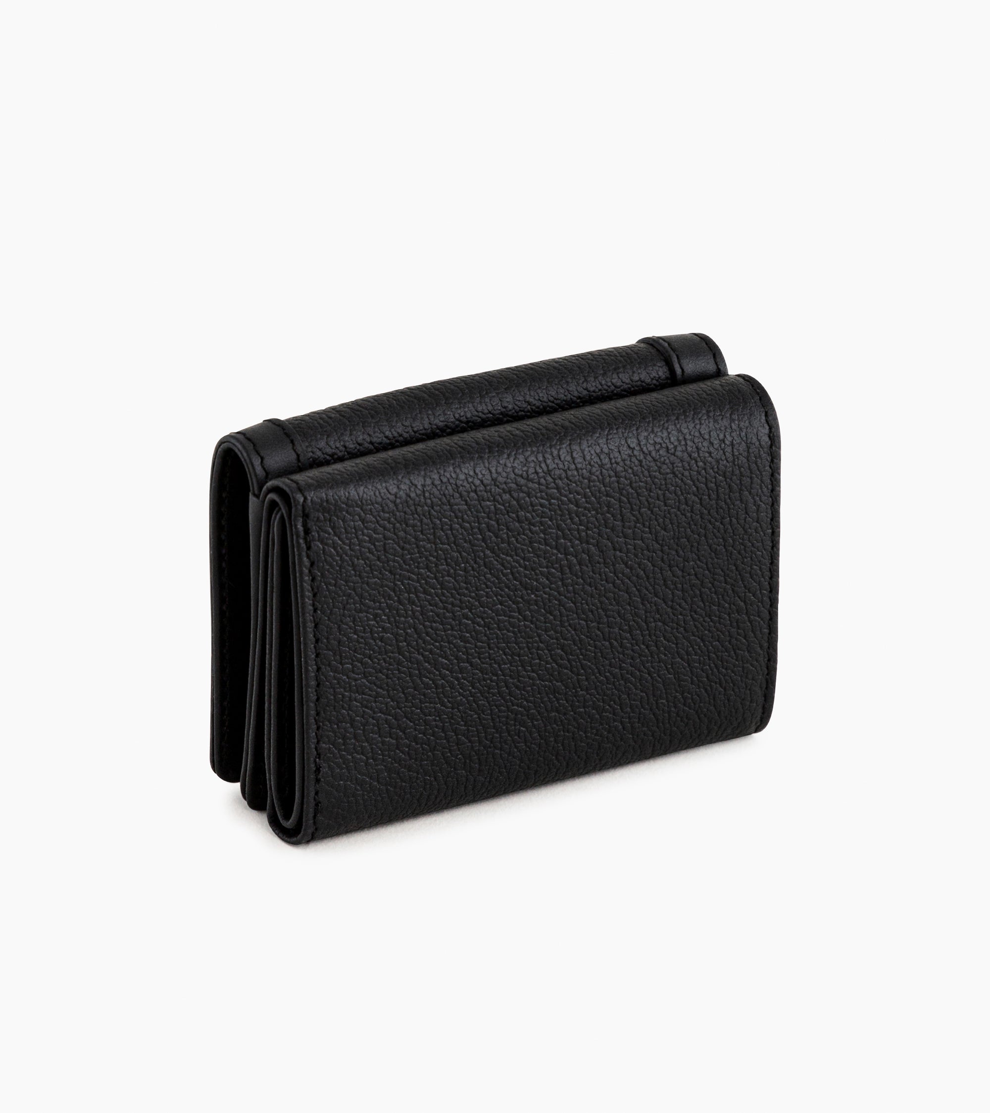 Max grained leather coin purse
