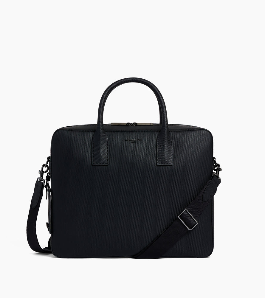 Emile 14" briefcase in signature T leather