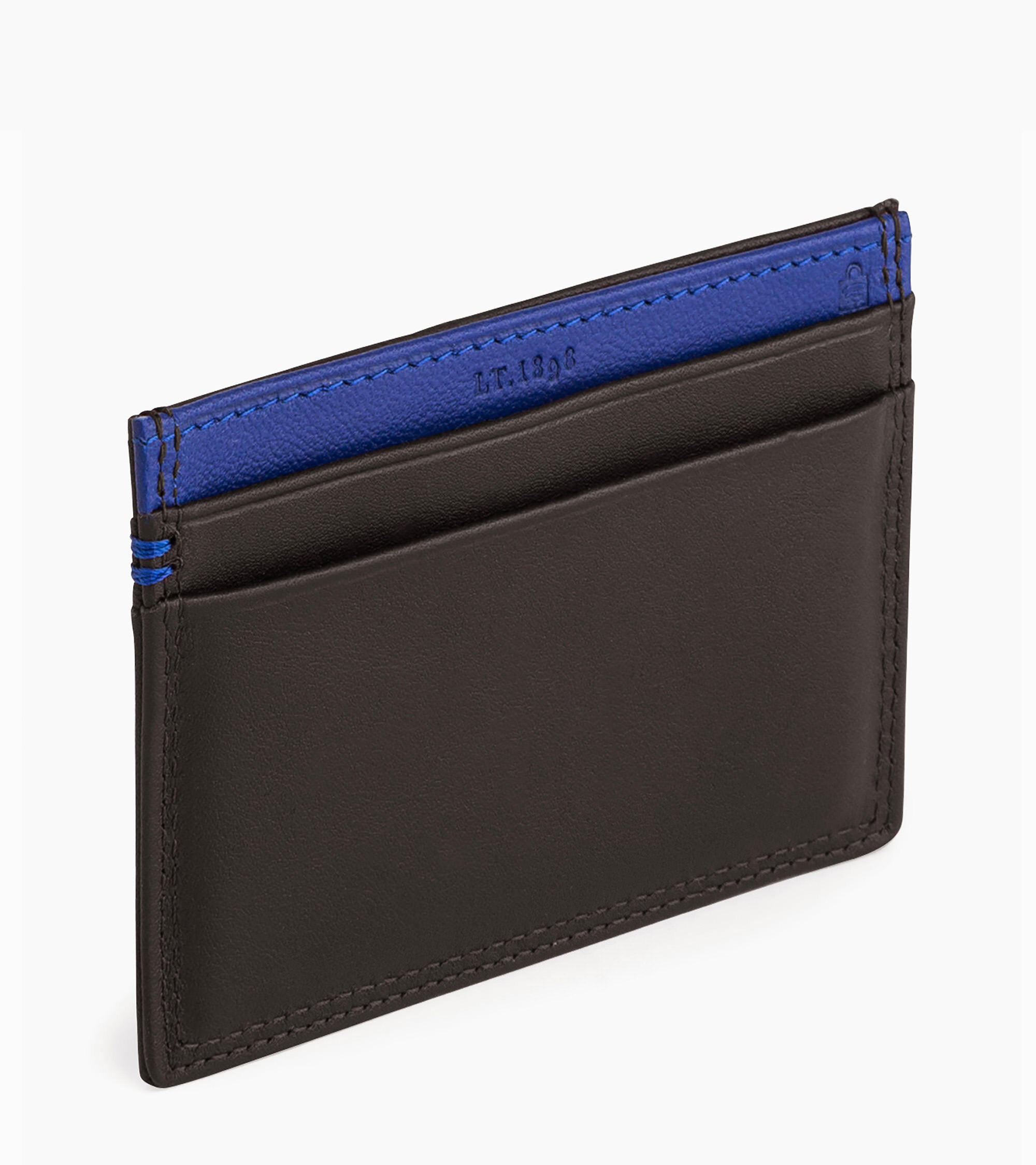 Martin card holder in smooth leather