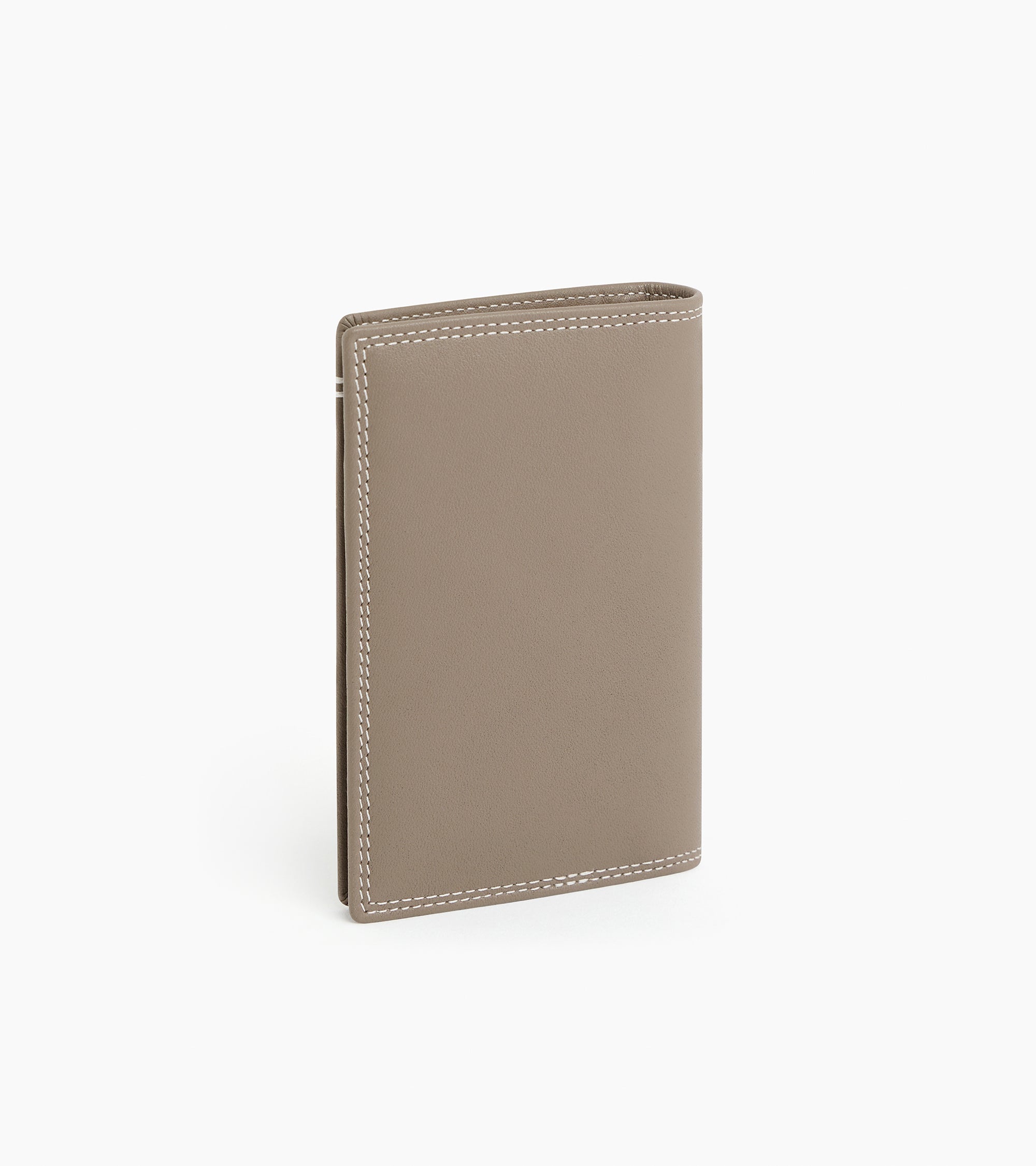 Martin smooth leather vertical card holder