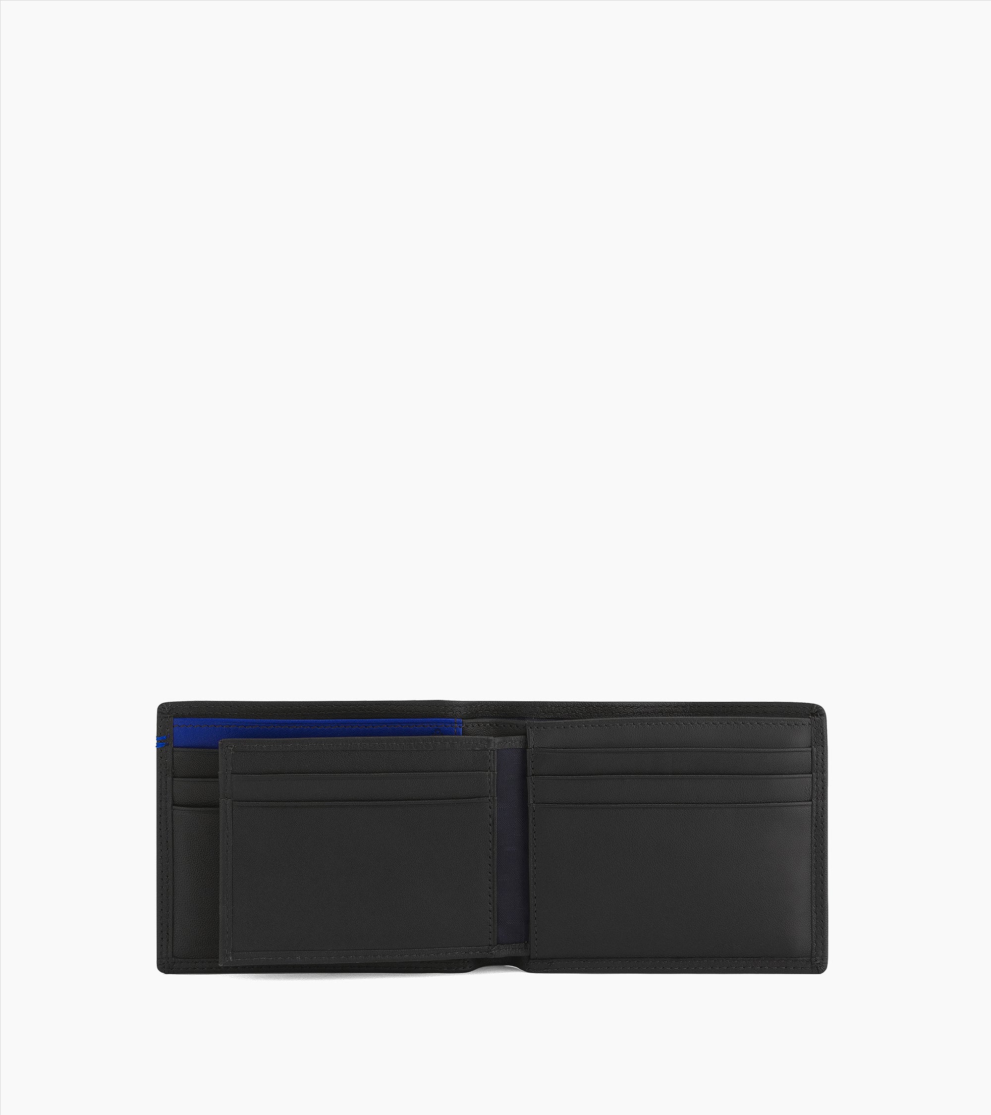 Removable Martin smooth leather cardholder with billfold