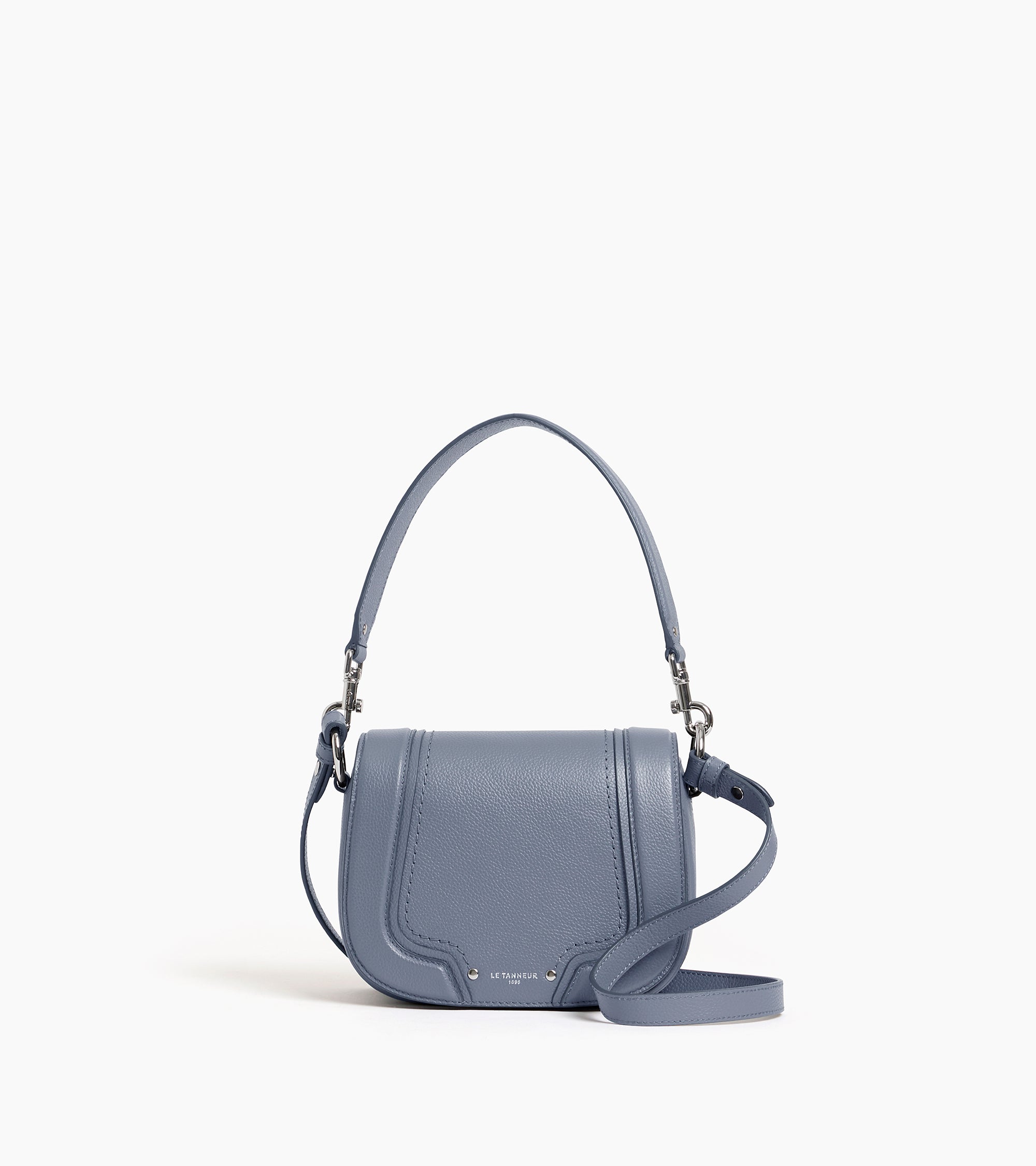 Ella small crossbody bag in grained leather