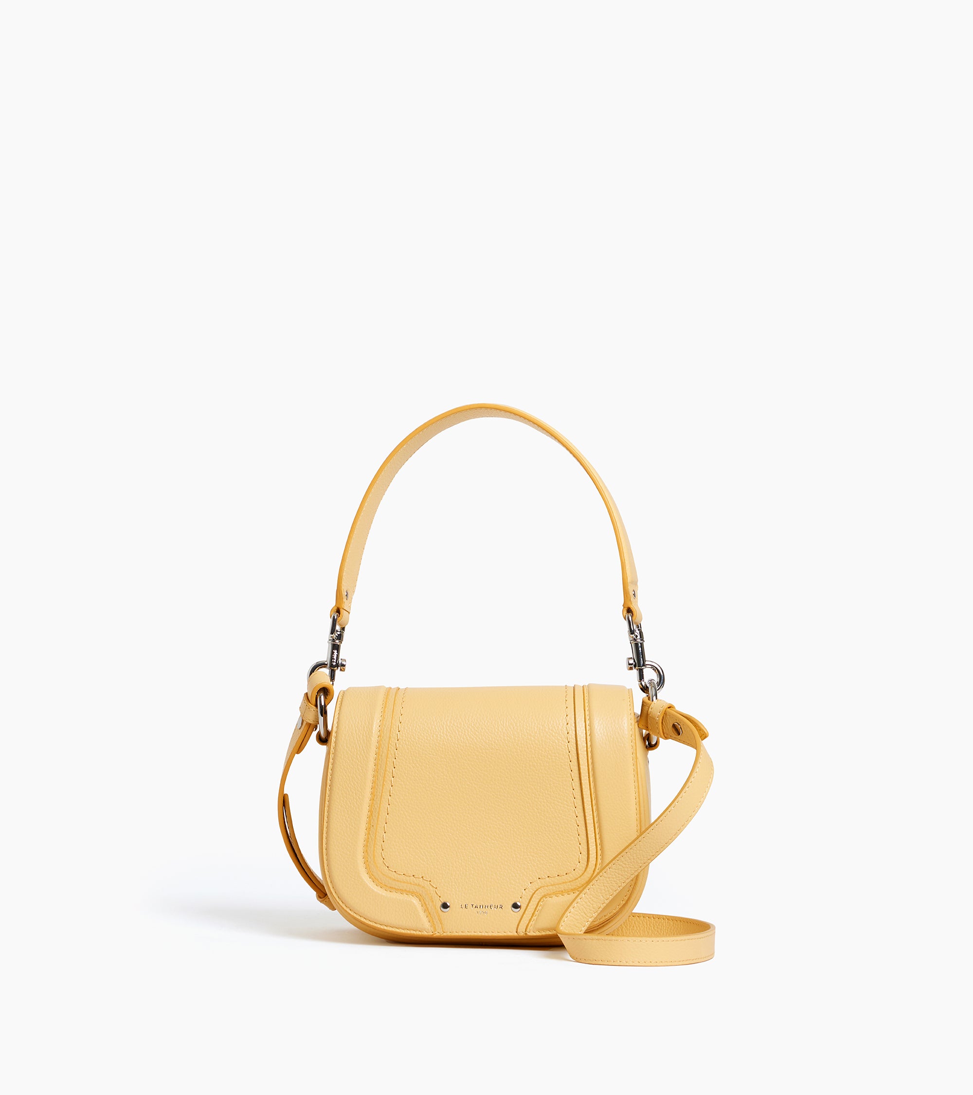 Ella medium crossbody bag in grained leather