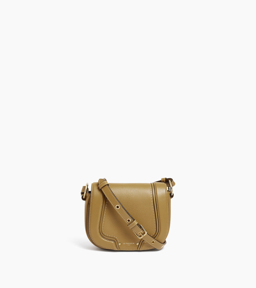 Small Ella crossbody bag in grained leather