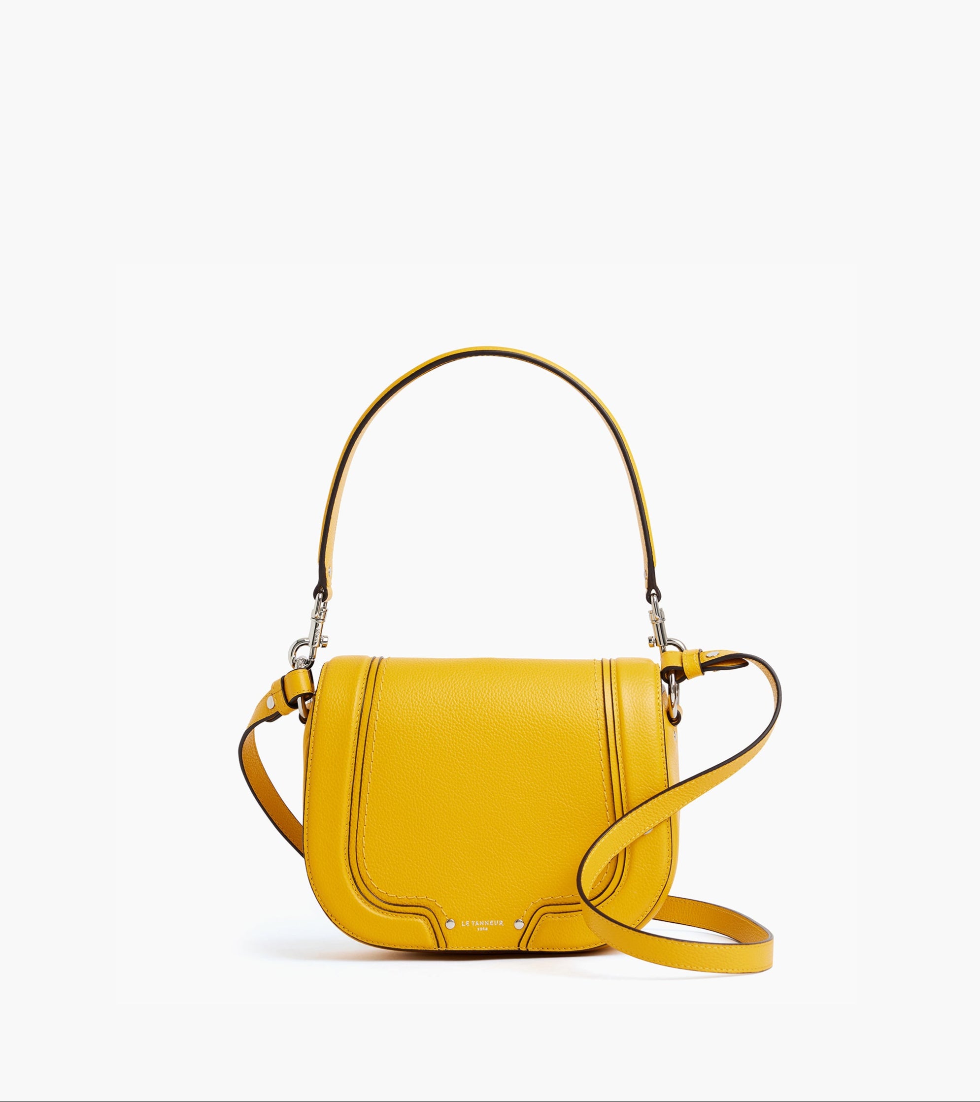 Medium Ella shoulder bag in grain leather