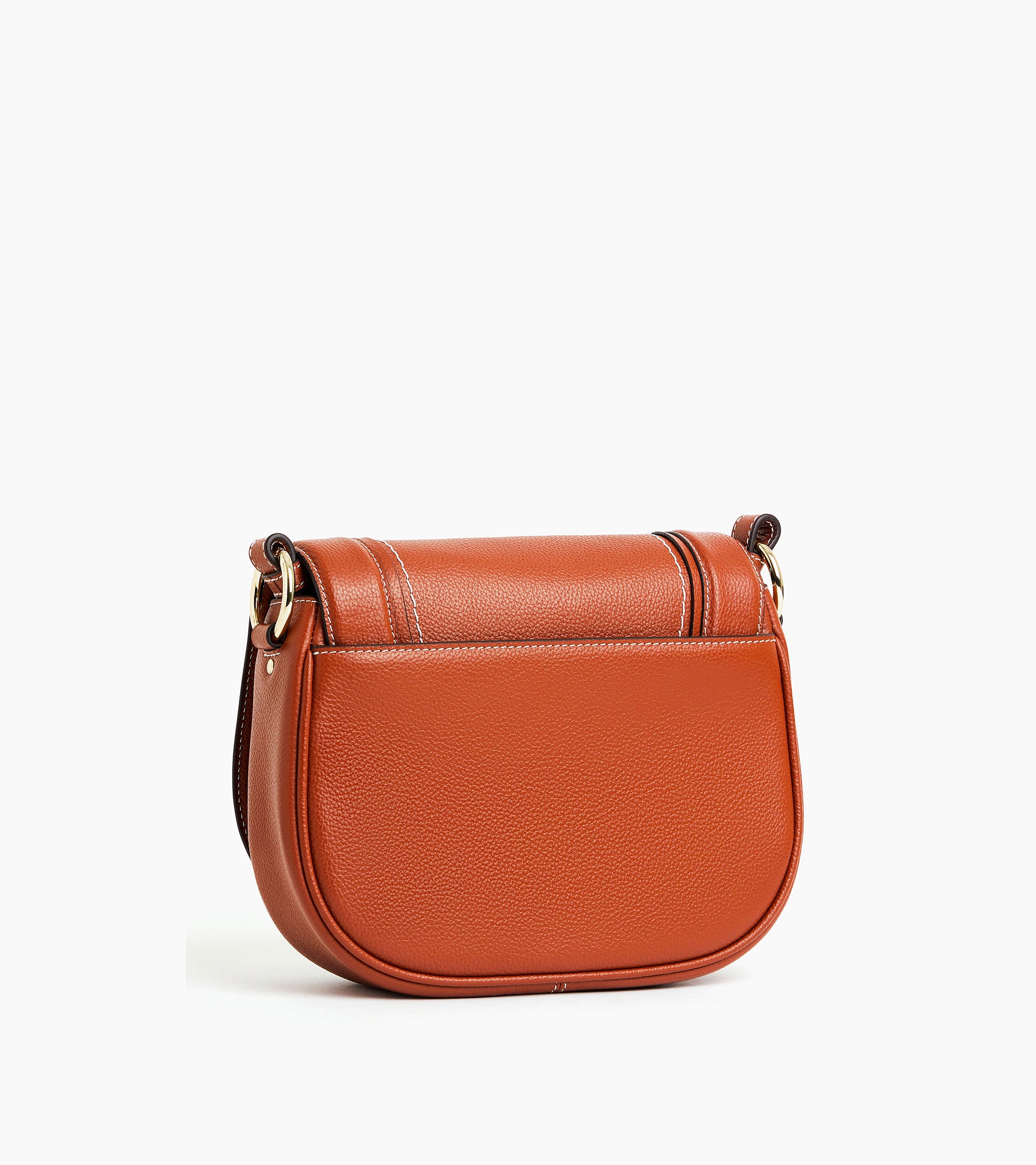 Ella medium crossbody bag in grained leather