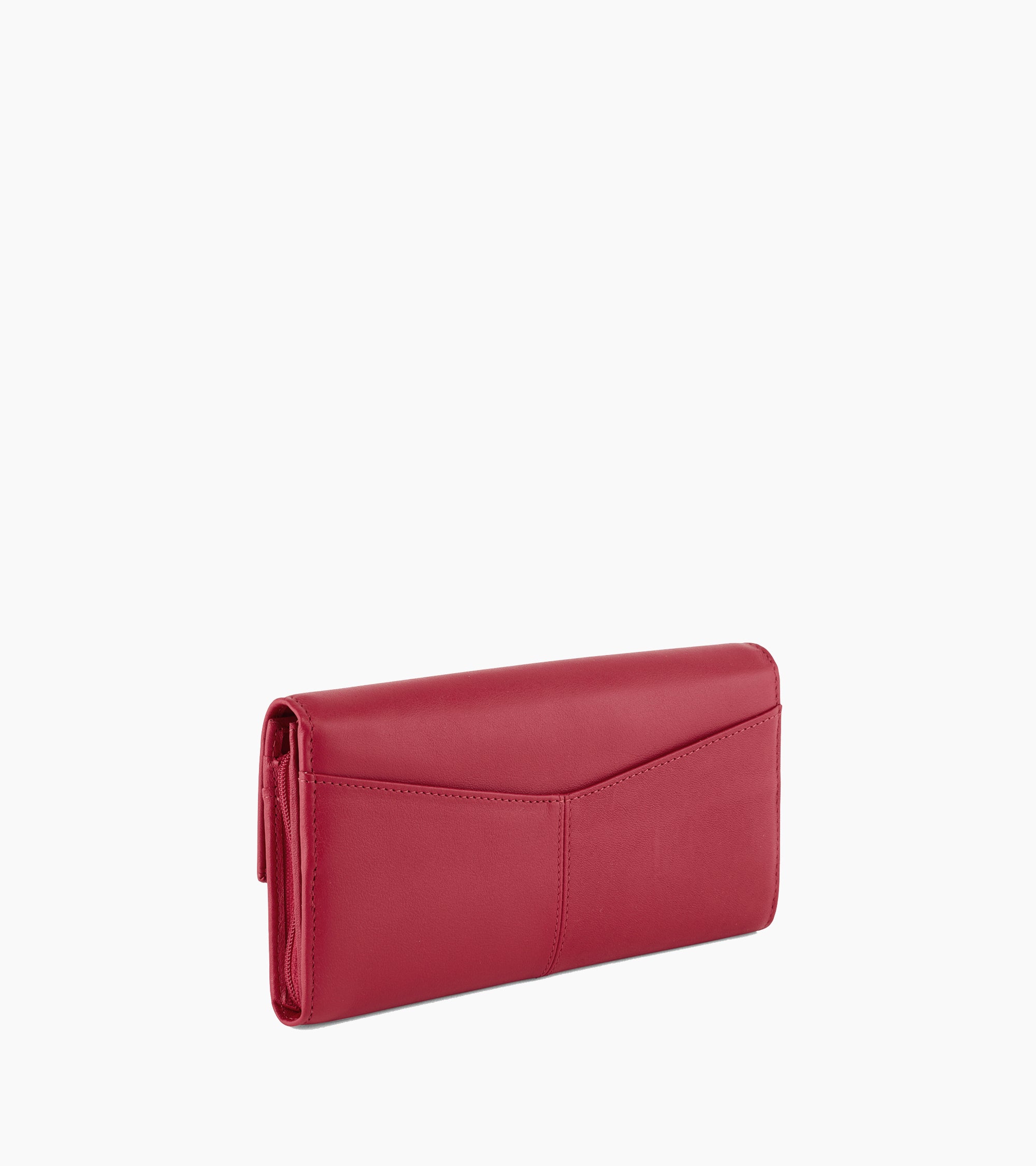 Charlotte smooth leather flap companion