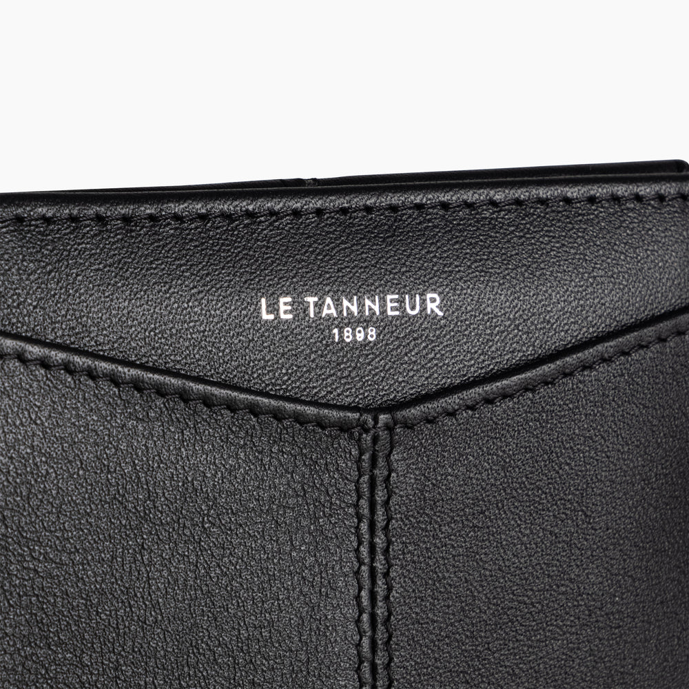 Charlotte smooth leather flap wallet