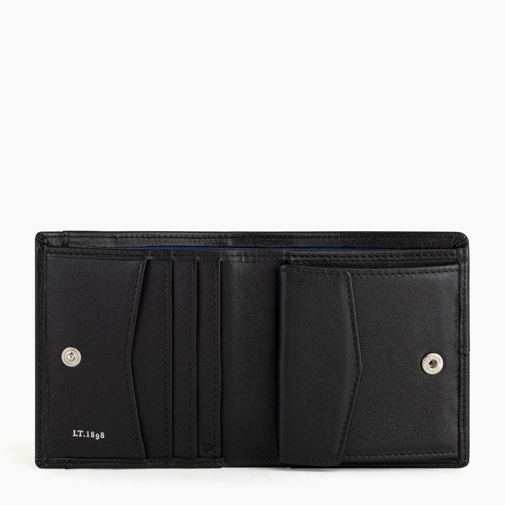 Charlotte smooth leather flap wallet