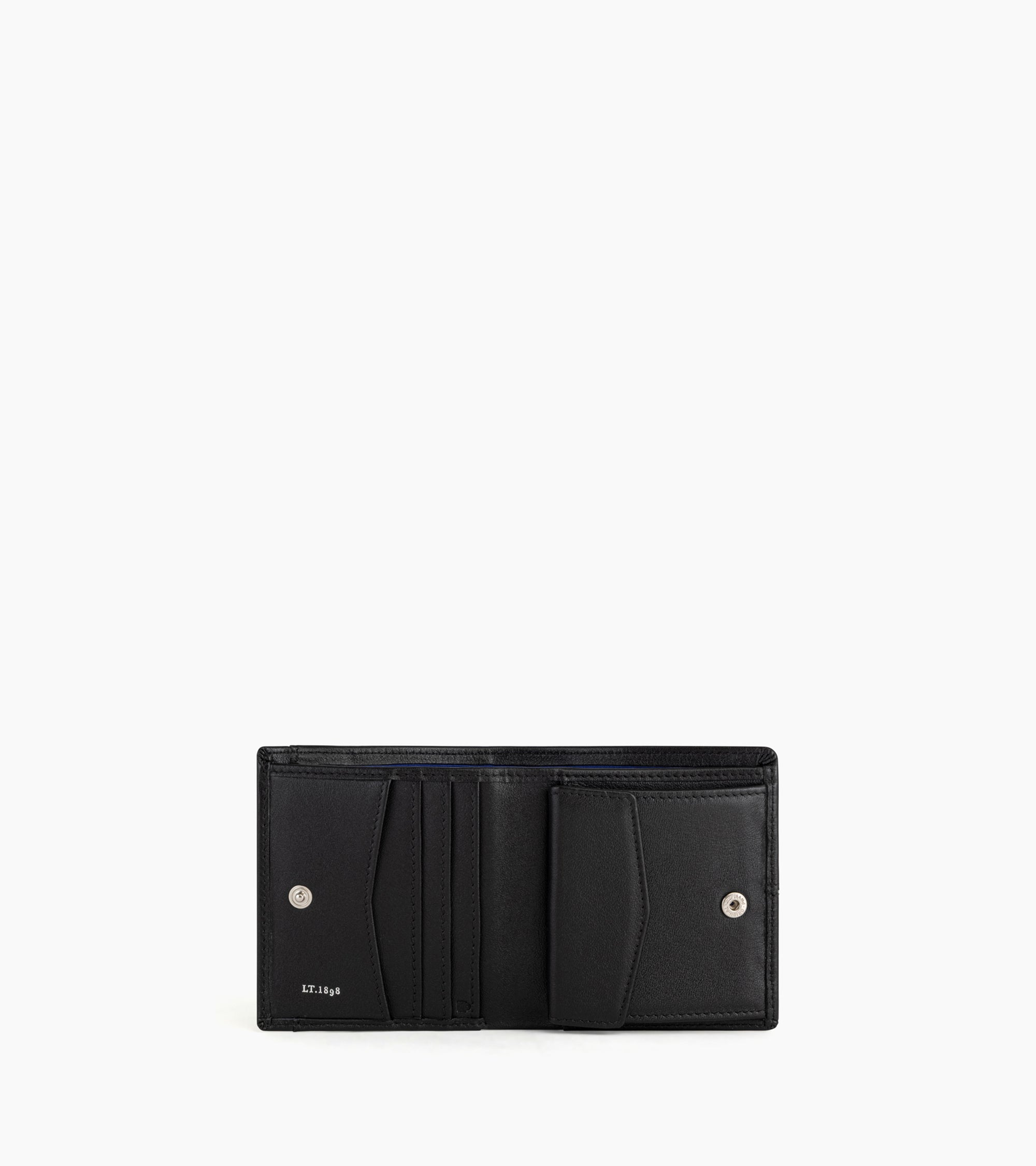 Charlotte smooth leather flap wallet