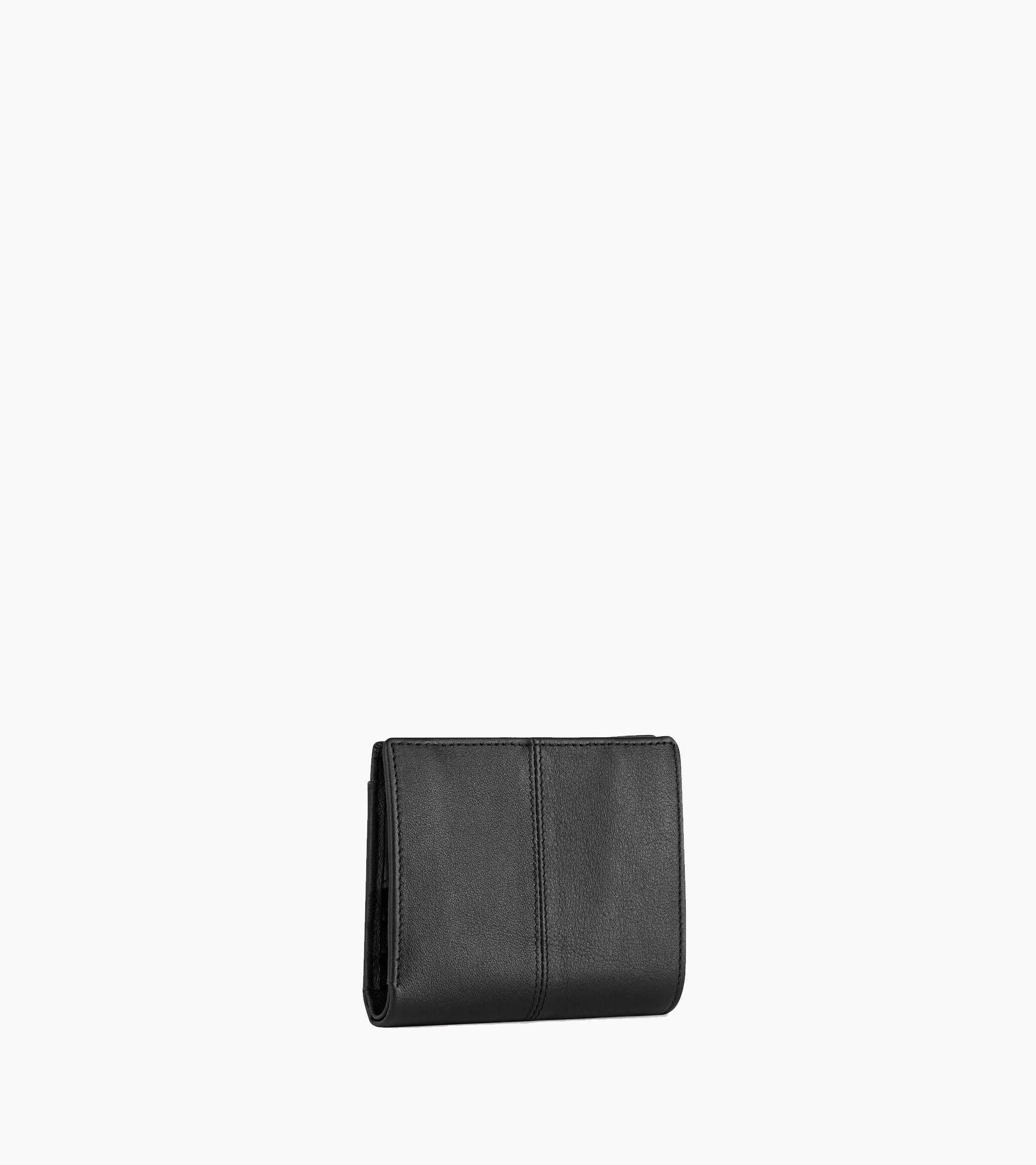 Charlotte smooth leather flap wallet