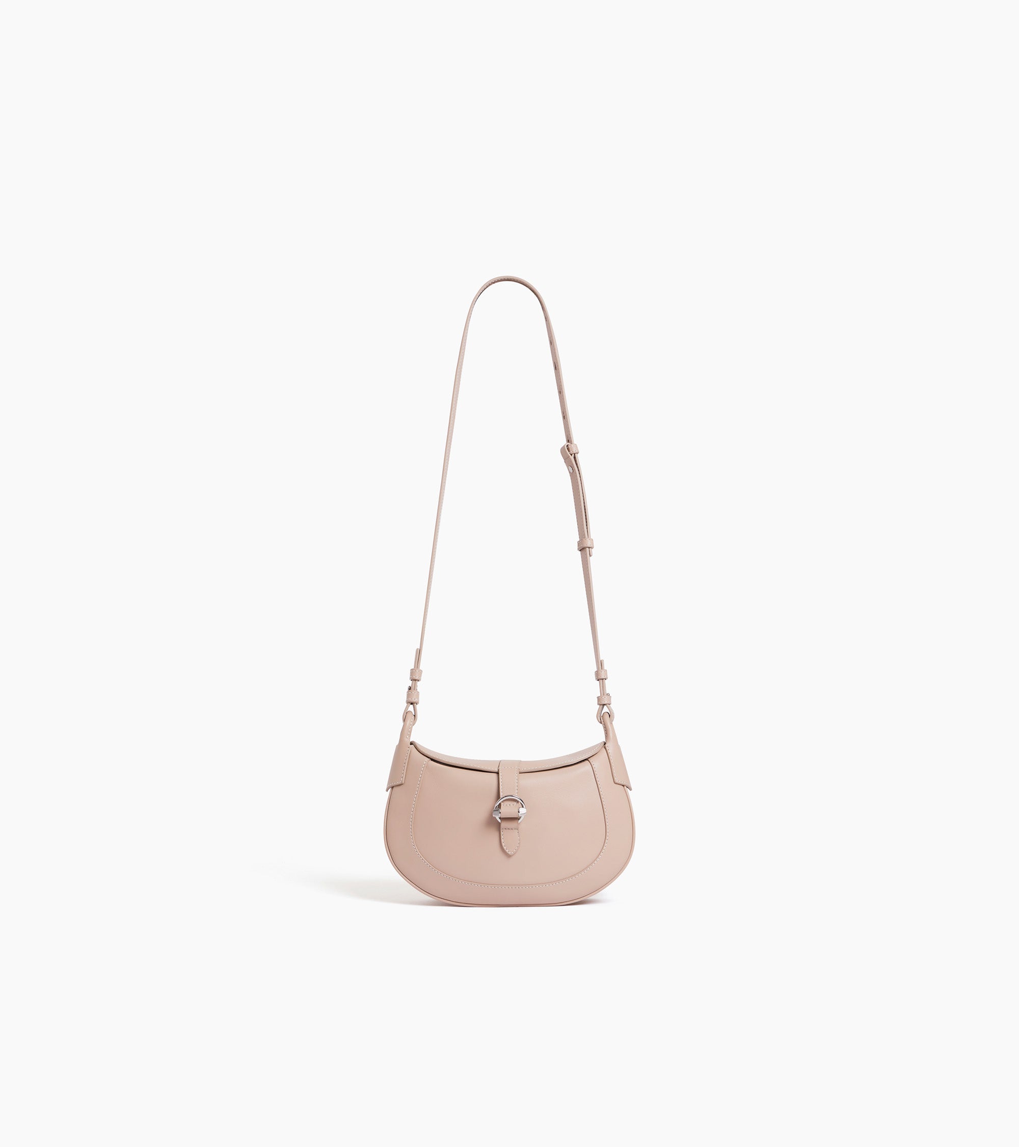 Pia small shoulder bag in smooth leather