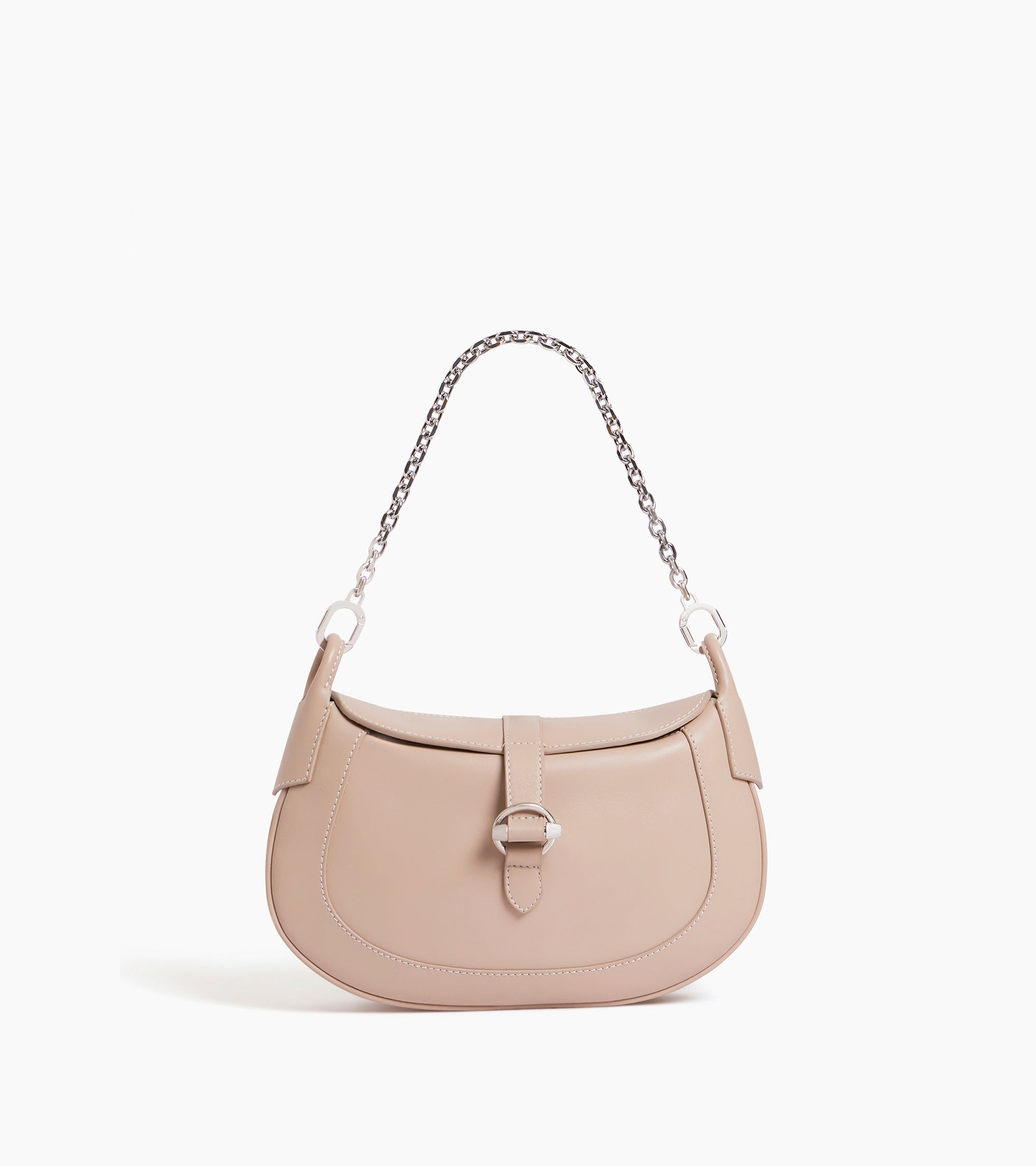 Pia small shoulder bag in smooth leather