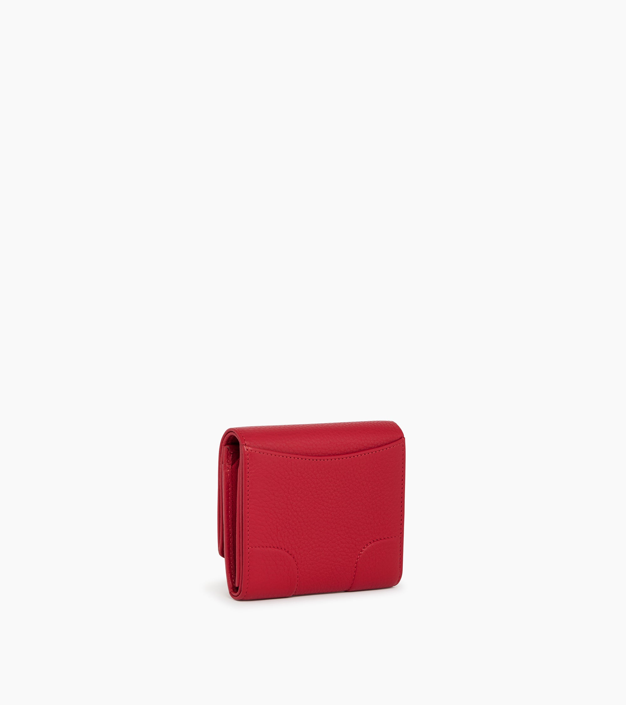 Romy grained leather small zip wallet